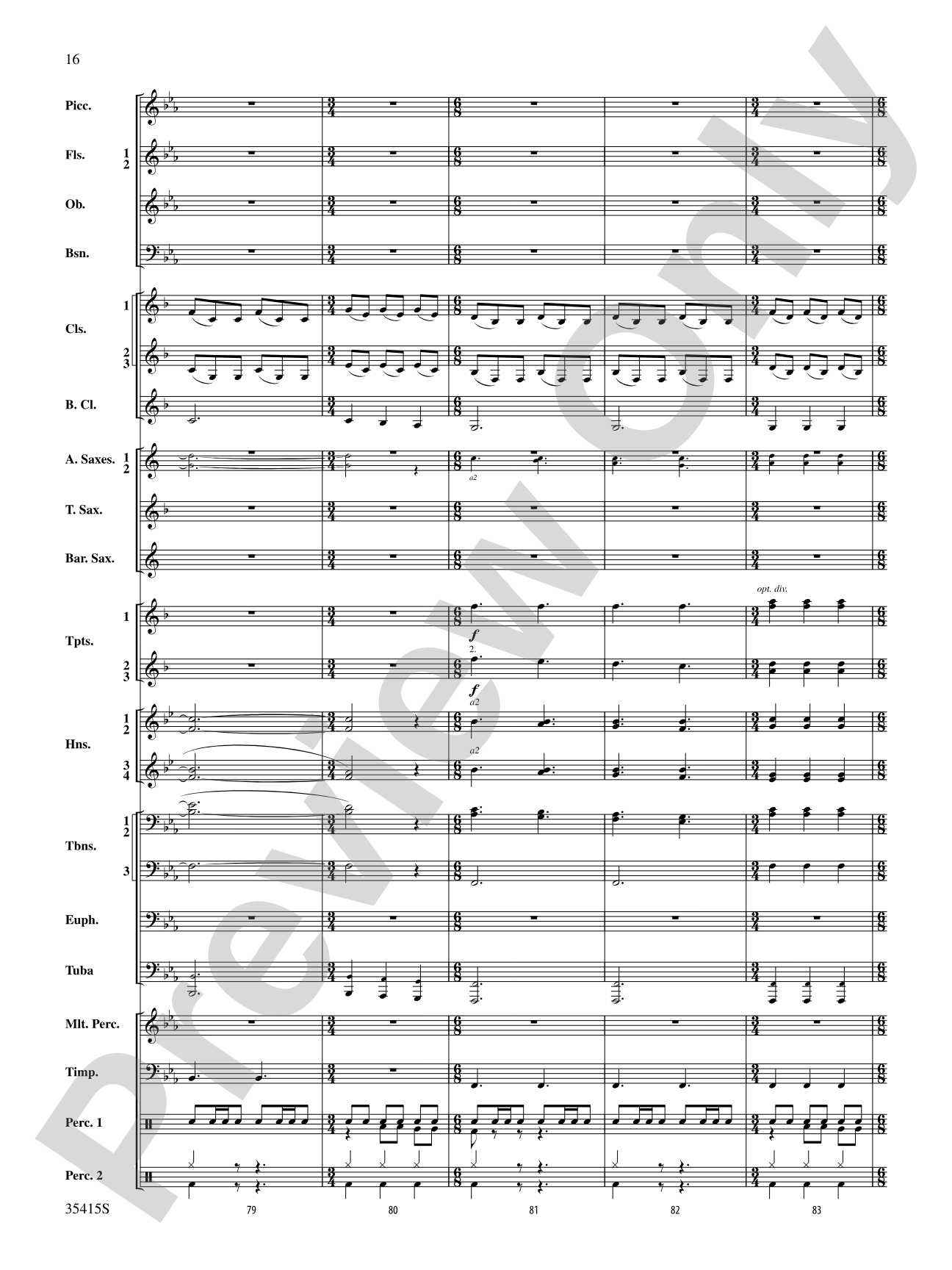 A Hymn Tune Rhapsody: Concert Band Conductor Score & Parts