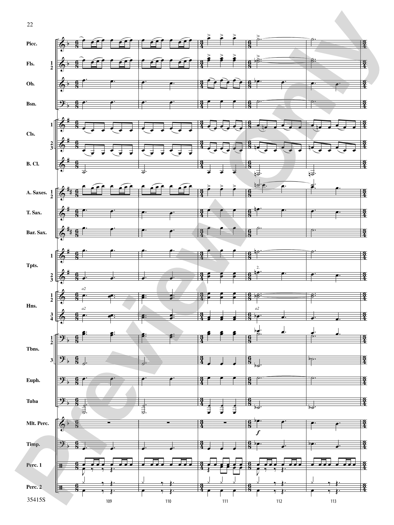 A Hymn Tune Rhapsody: Concert Band Conductor Score & Parts
