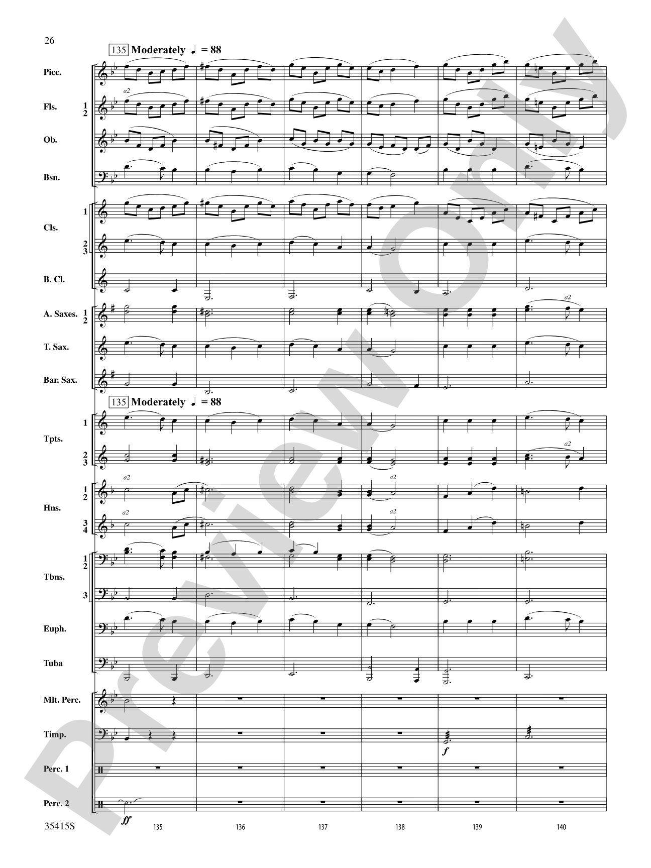 A Hymn Tune Rhapsody: Concert Band Conductor Score & Parts