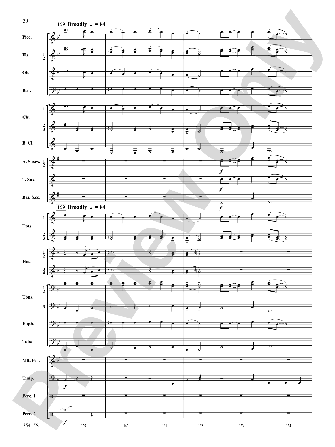 A Hymn Tune Rhapsody: Concert Band Conductor Score & Parts