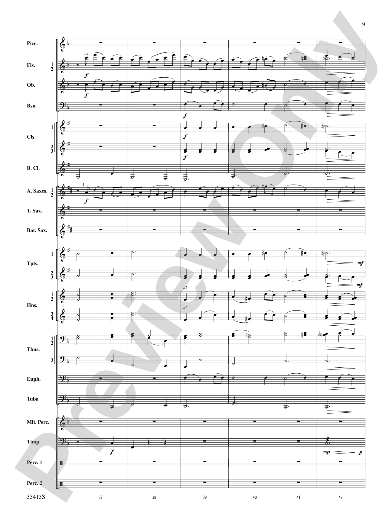A Hymn Tune Rhapsody: Concert Band Conductor Score & Parts