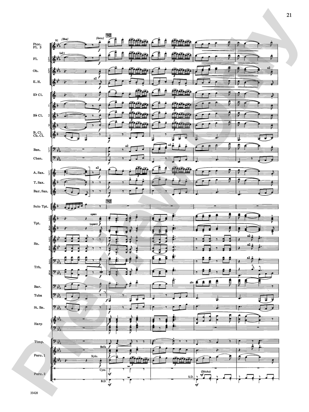 Le Carnaval de Venise: Concert Band Conductor Score & Parts