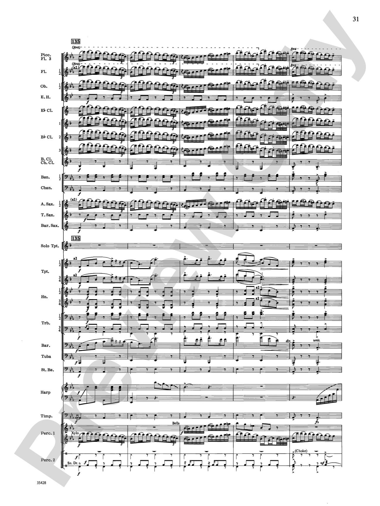 Le Carnaval de Venise: Concert Band Conductor Score & Parts