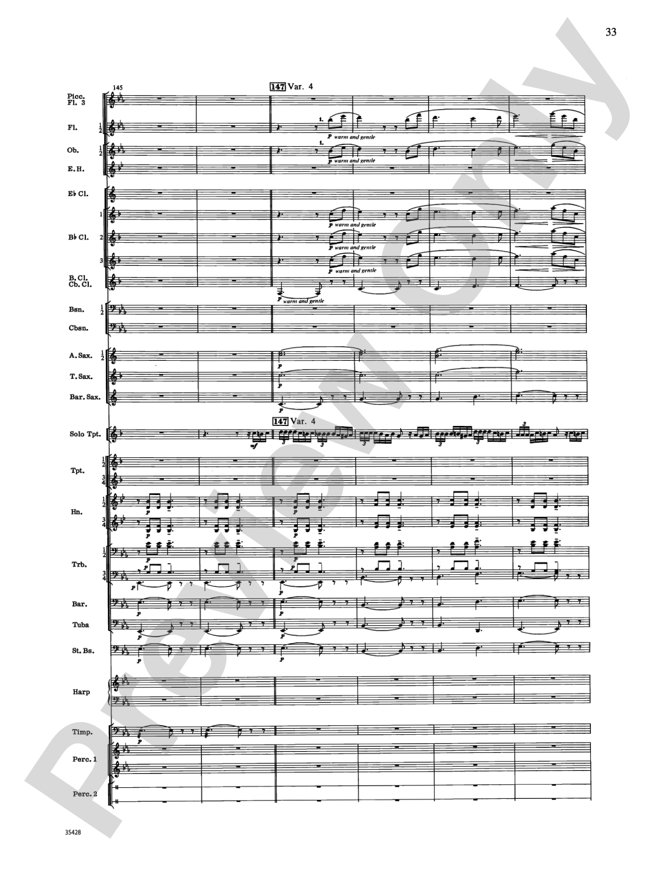 Le Carnaval de Venise: Concert Band Conductor Score & Parts