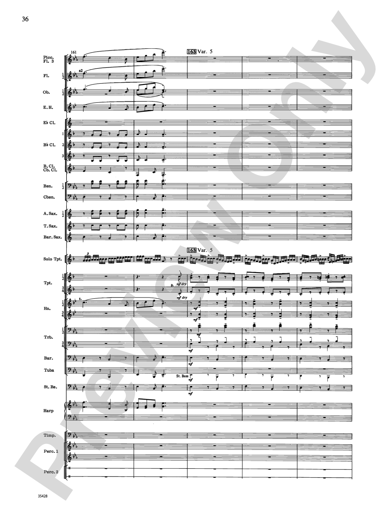 Le Carnaval de Venise: Concert Band Conductor Score & Parts