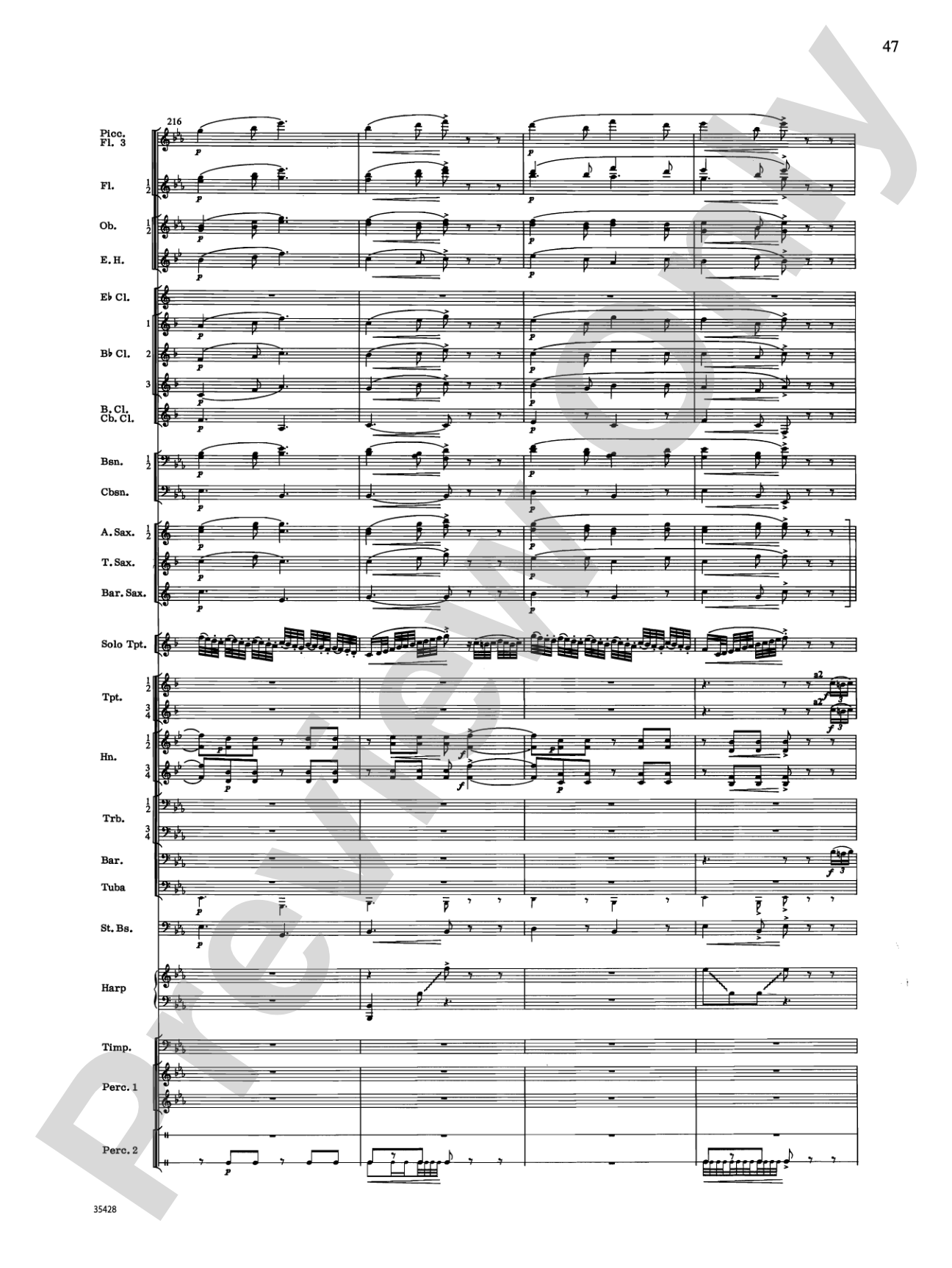 Le Carnaval de Venise: Concert Band Conductor Score & Parts