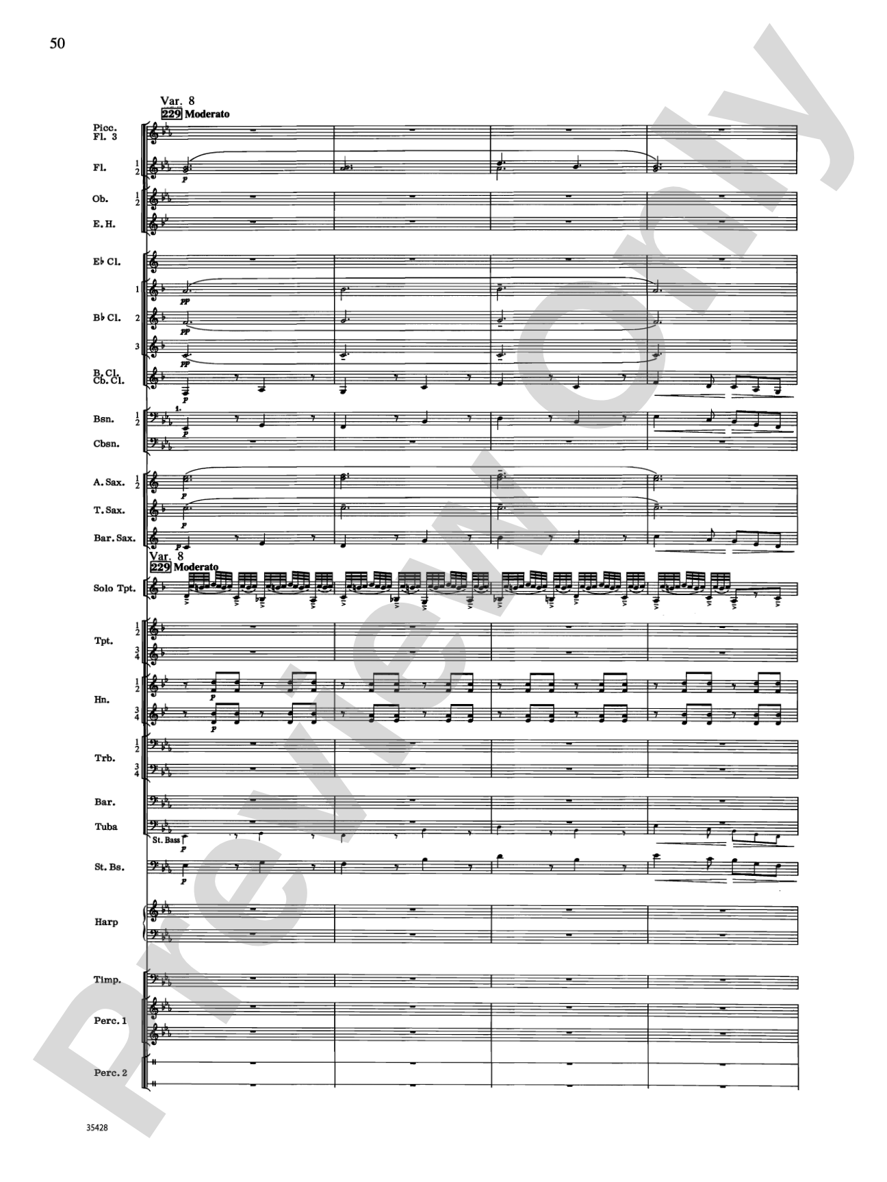 Le Carnaval de Venise: Concert Band Conductor Score & Parts