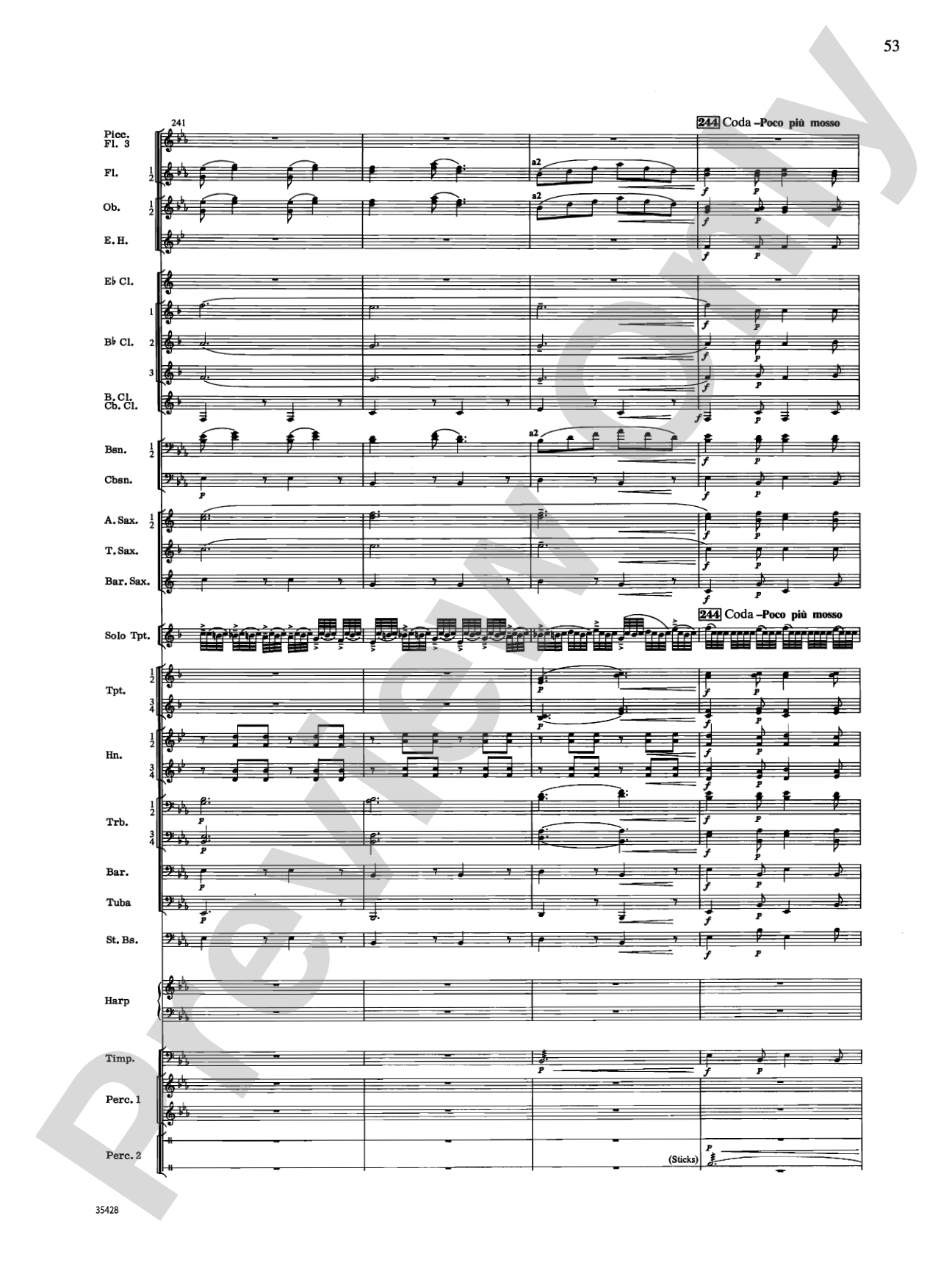 Le Carnaval de Venise: Concert Band Conductor Score & Parts
