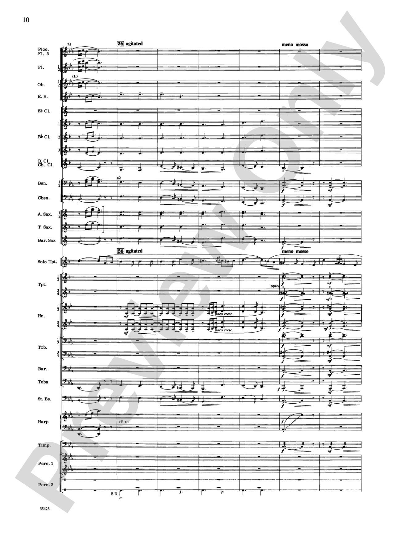 Le Carnaval de Venise: Concert Band Conductor Score & Parts
