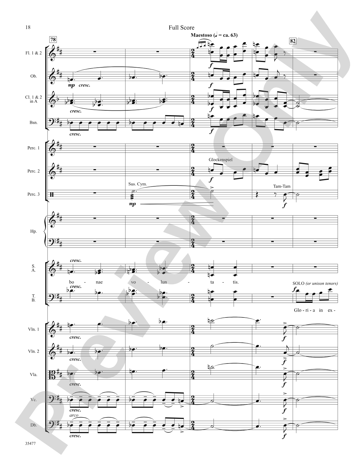 Gloria: Choral SoundPax
