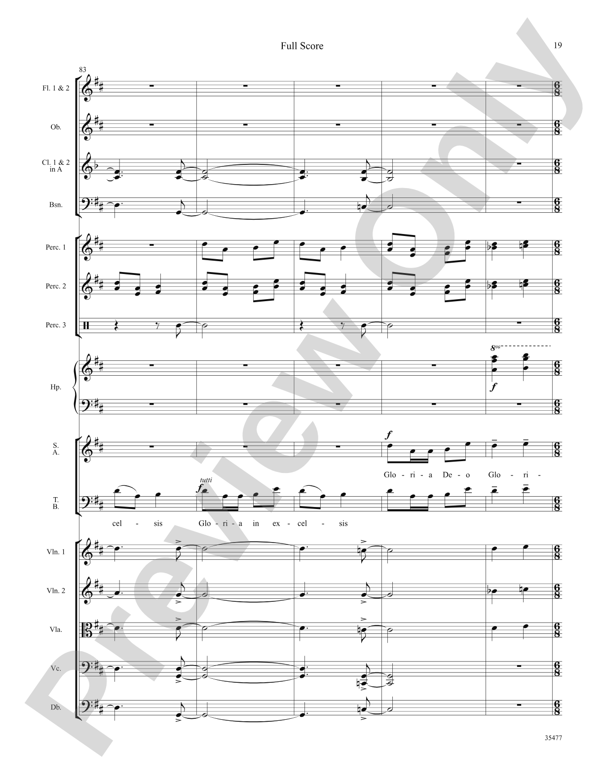 Gloria: Choral SoundPax