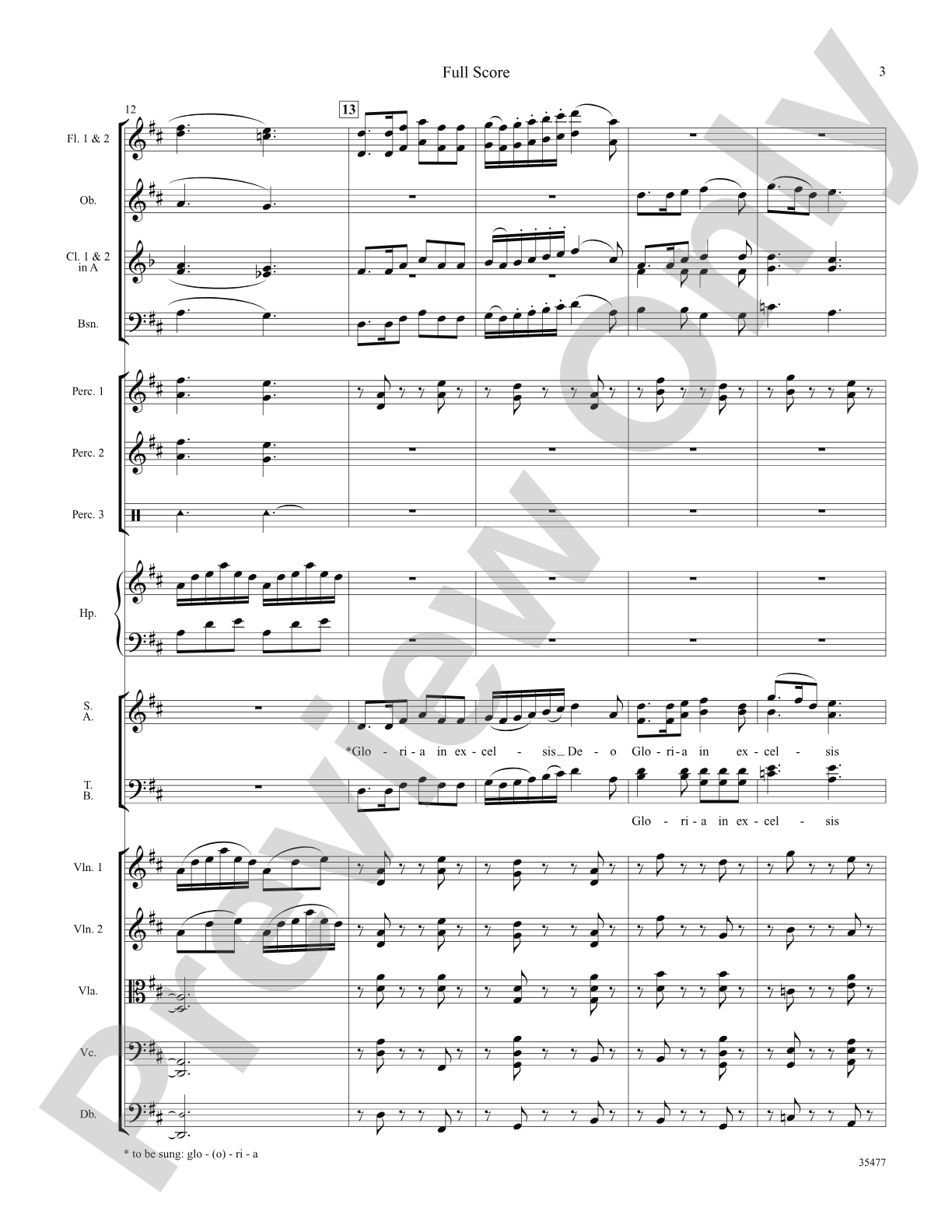 Gloria: Choral SoundPax