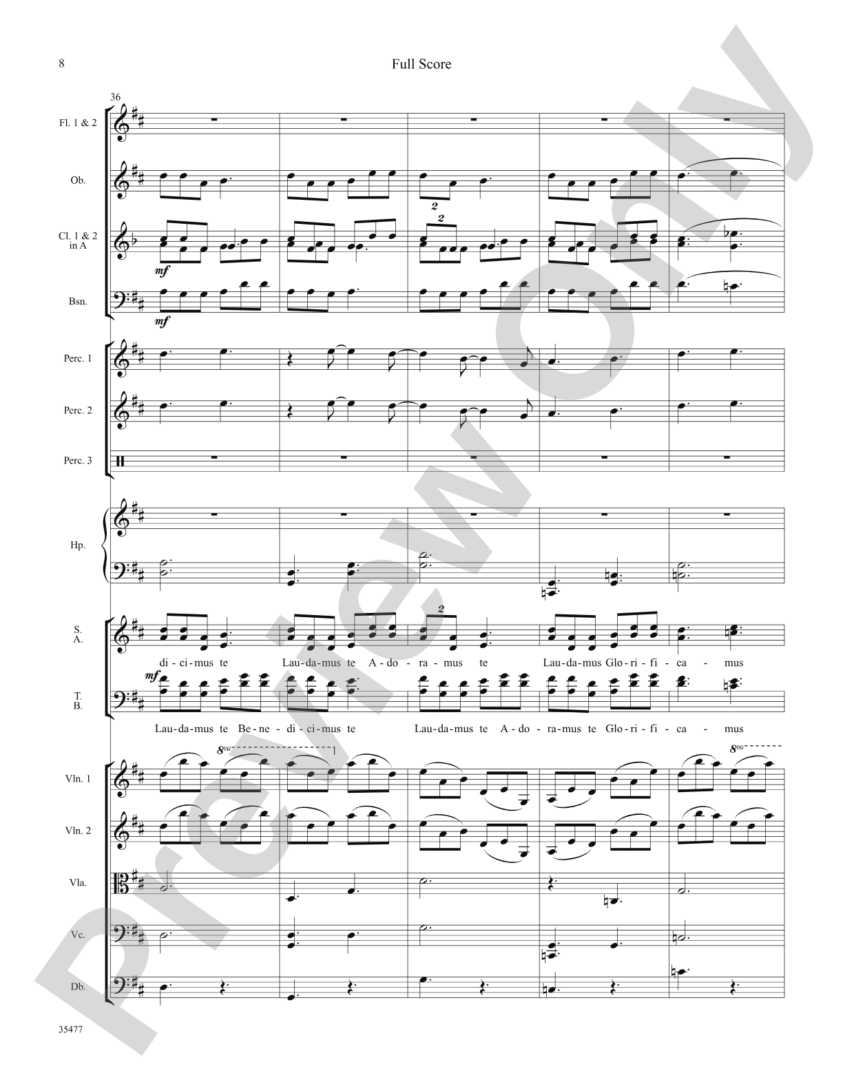 Gloria: Choral SoundPax