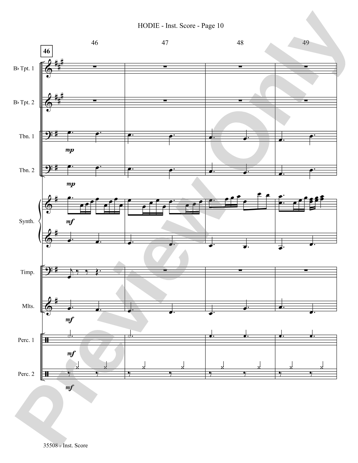Hodie: Choral SoundPax