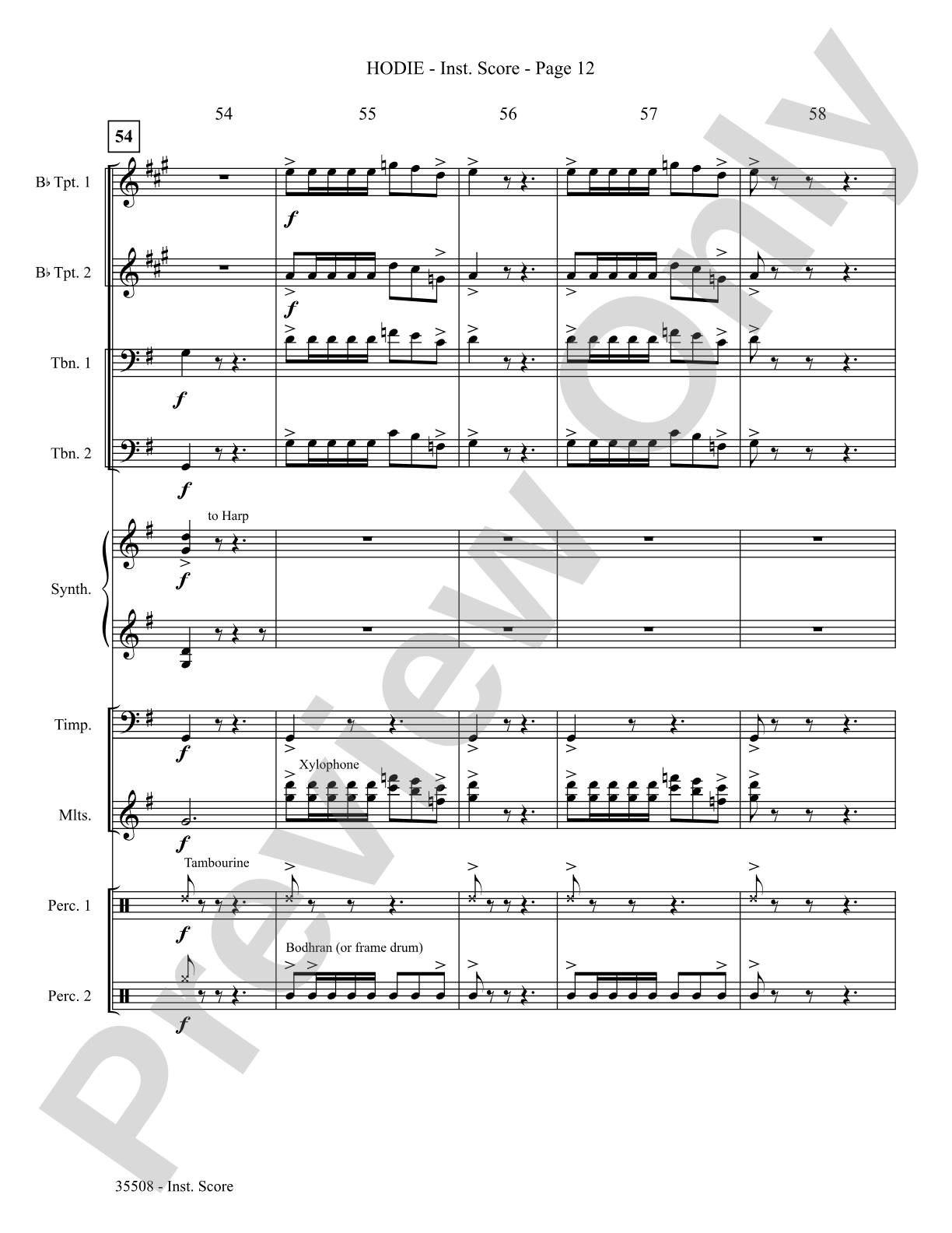 Hodie: Choral SoundPax