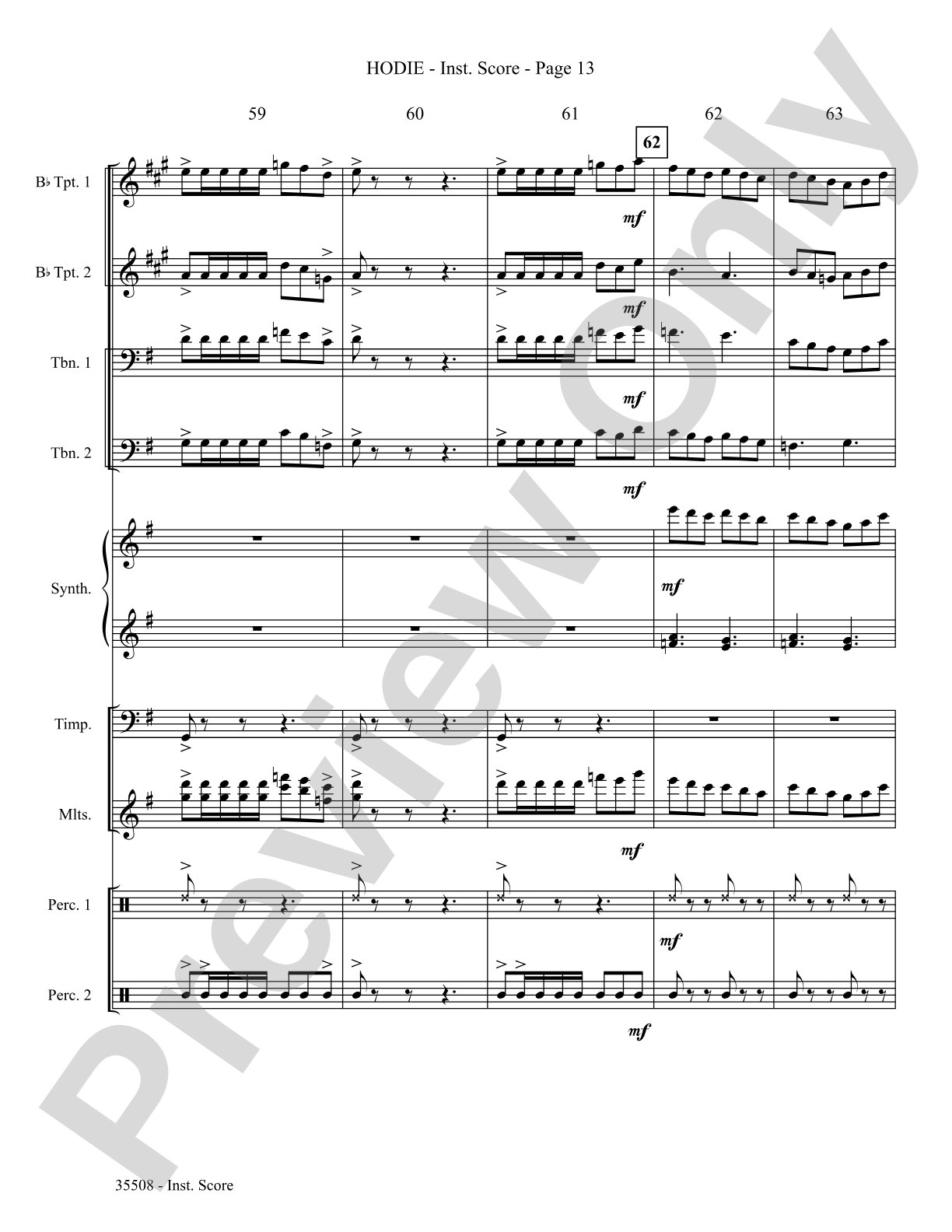 Hodie: Choral SoundPax