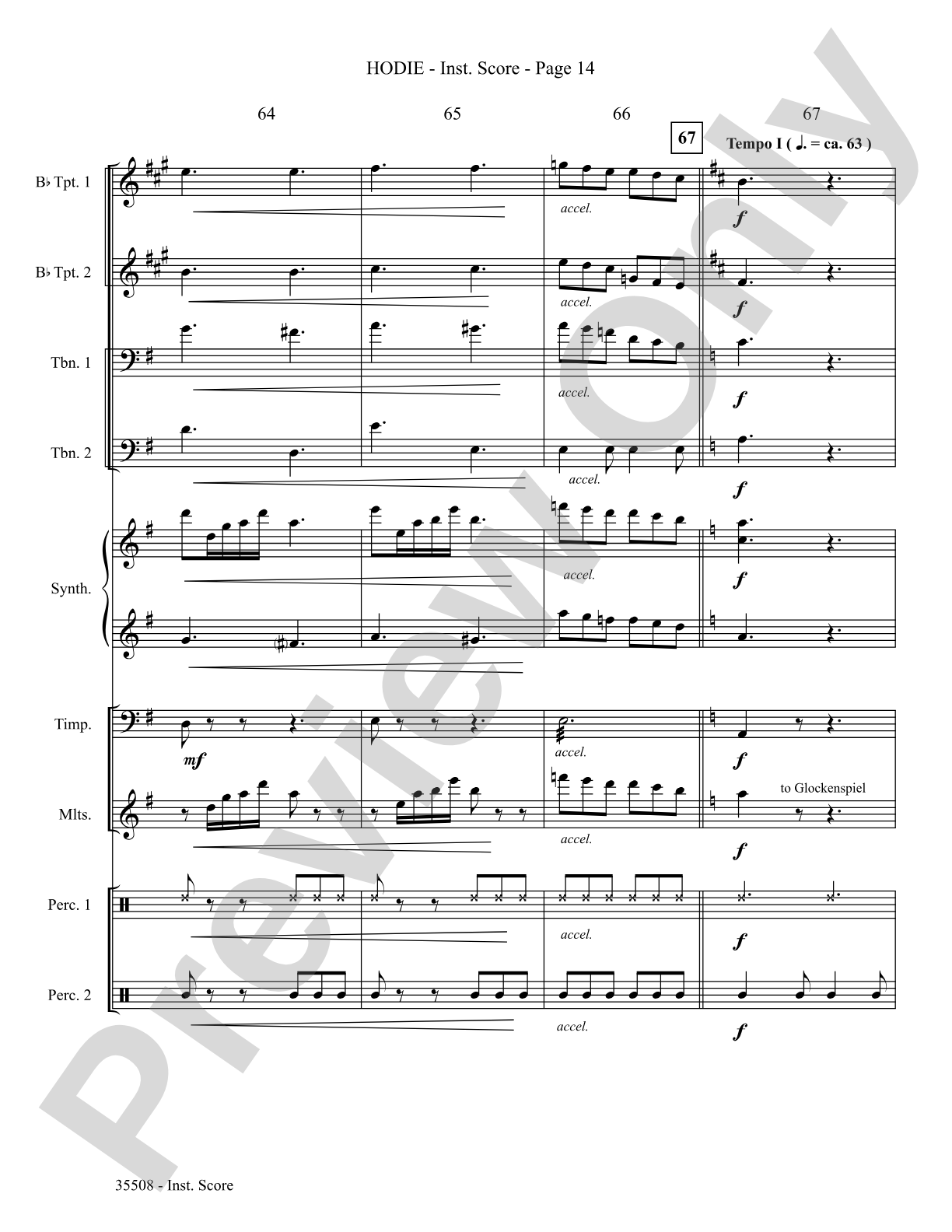 Hodie: Choral SoundPax