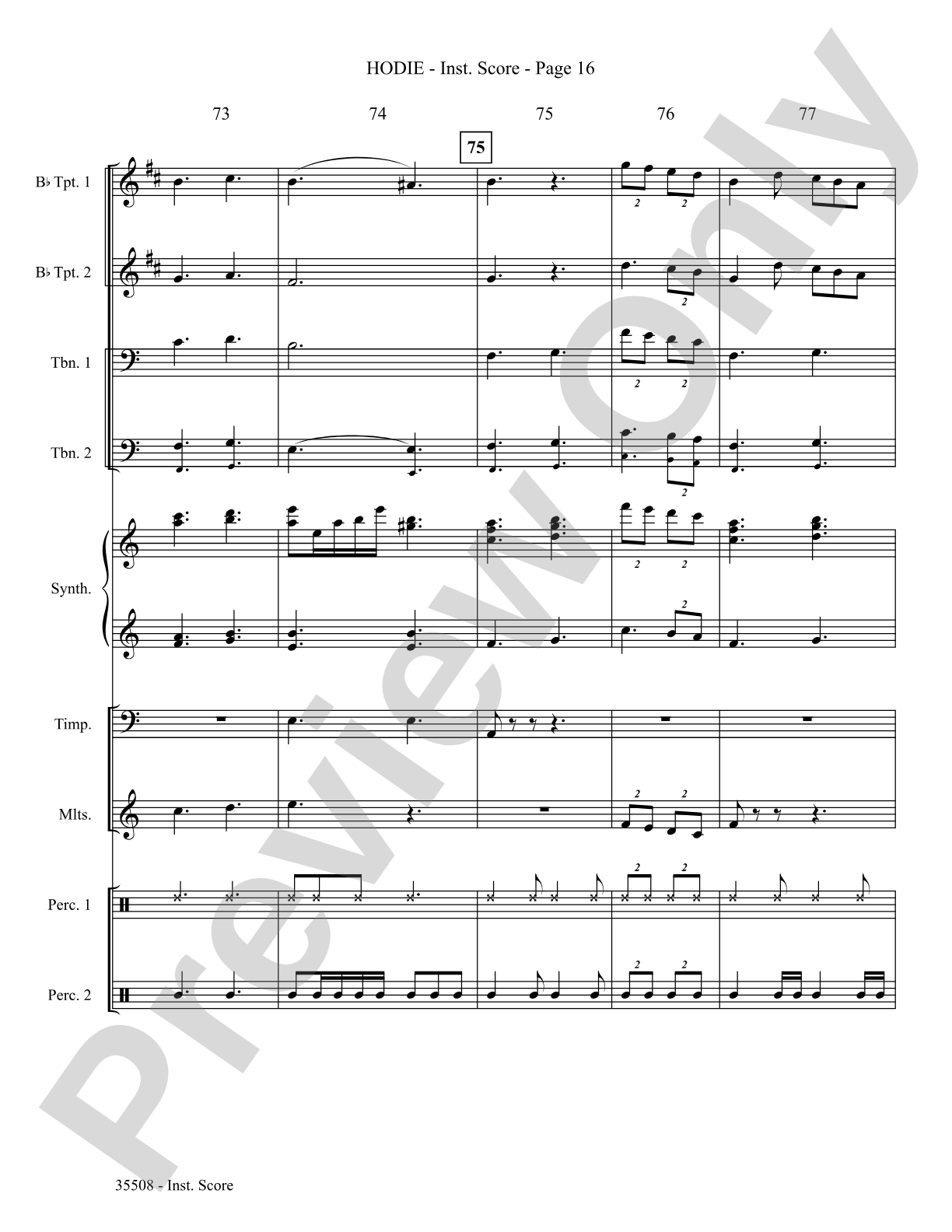 Hodie: Choral SoundPax
