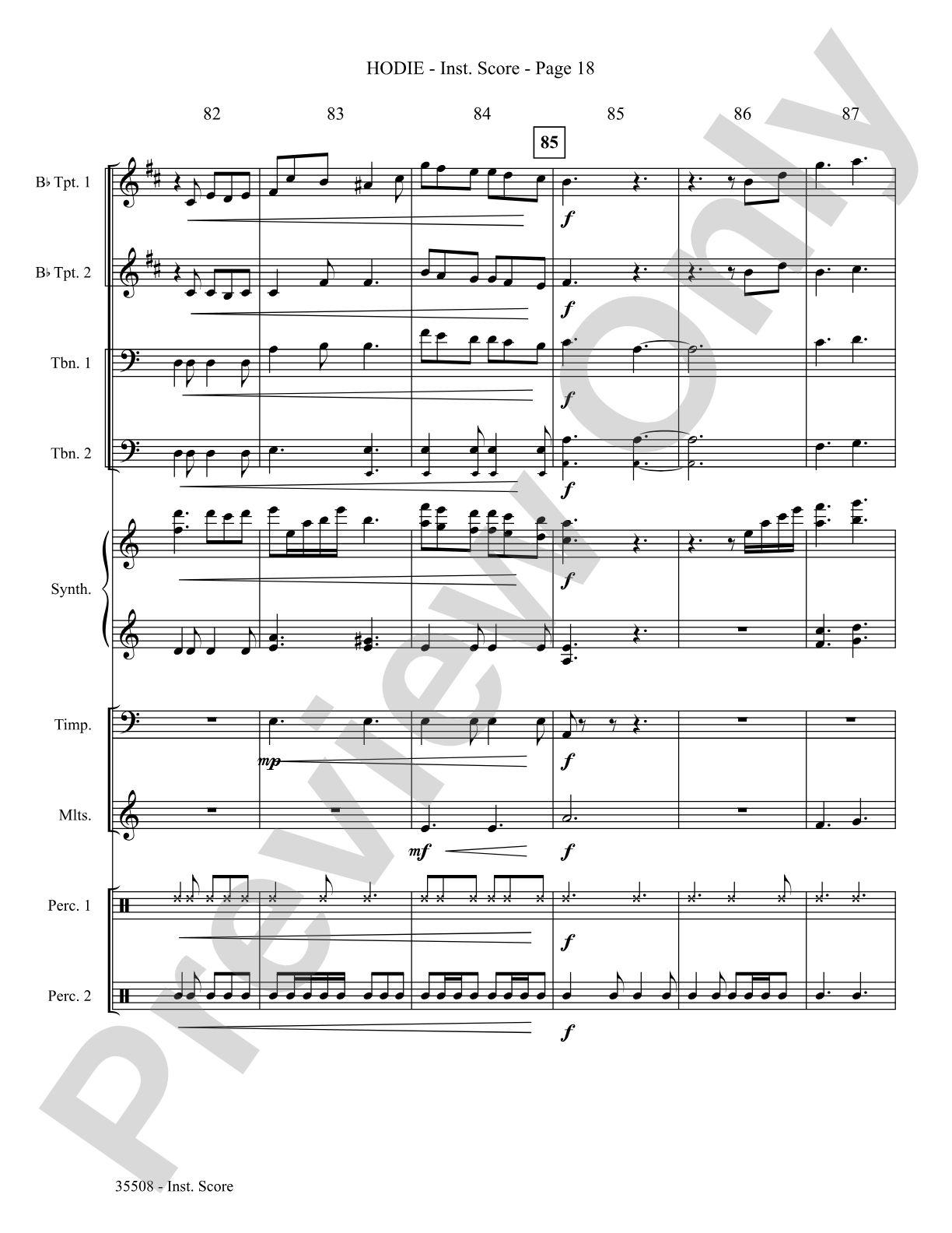 Hodie: Choral SoundPax