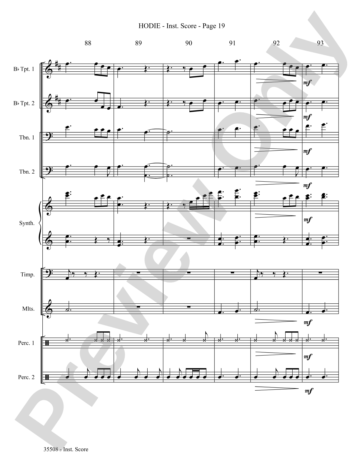 Hodie: Choral SoundPax