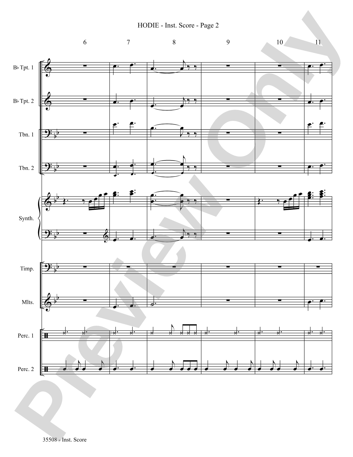Hodie: Choral SoundPax