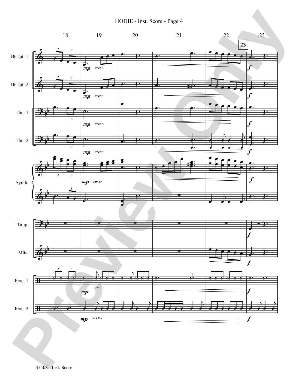 Hodie: Choral SoundPax