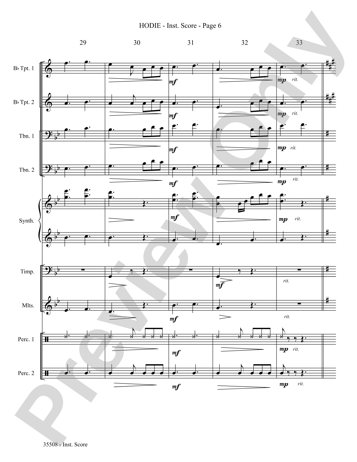 Hodie: Choral SoundPax