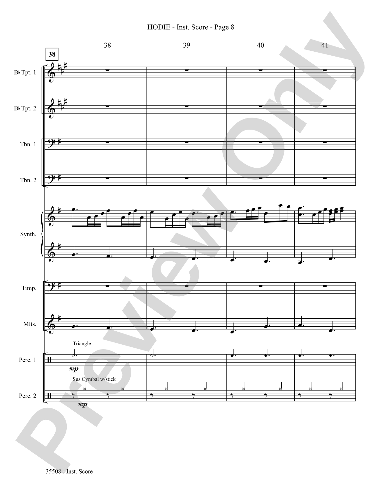 Hodie: Choral SoundPax