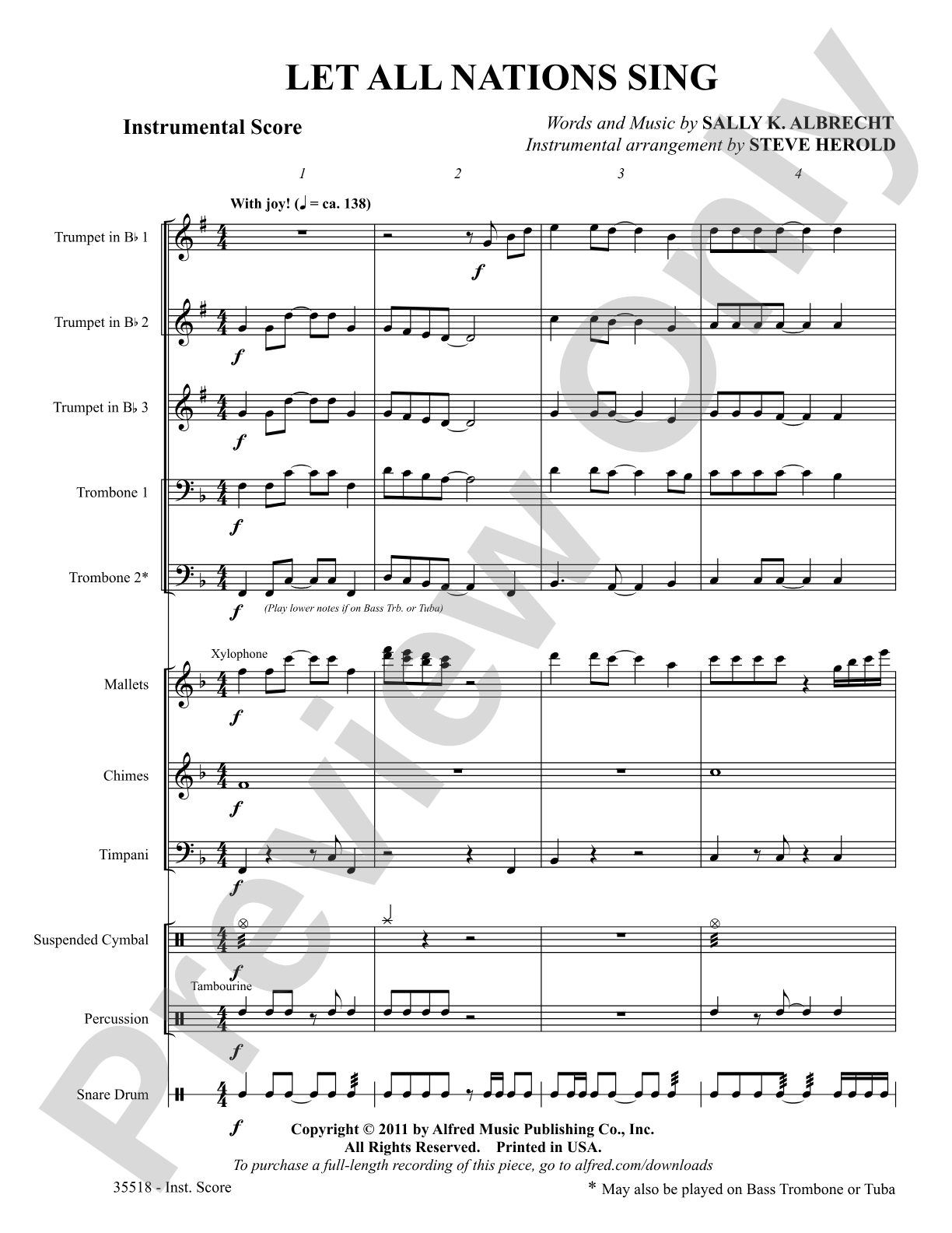 Let All Nations Sing: Choral SoundPax