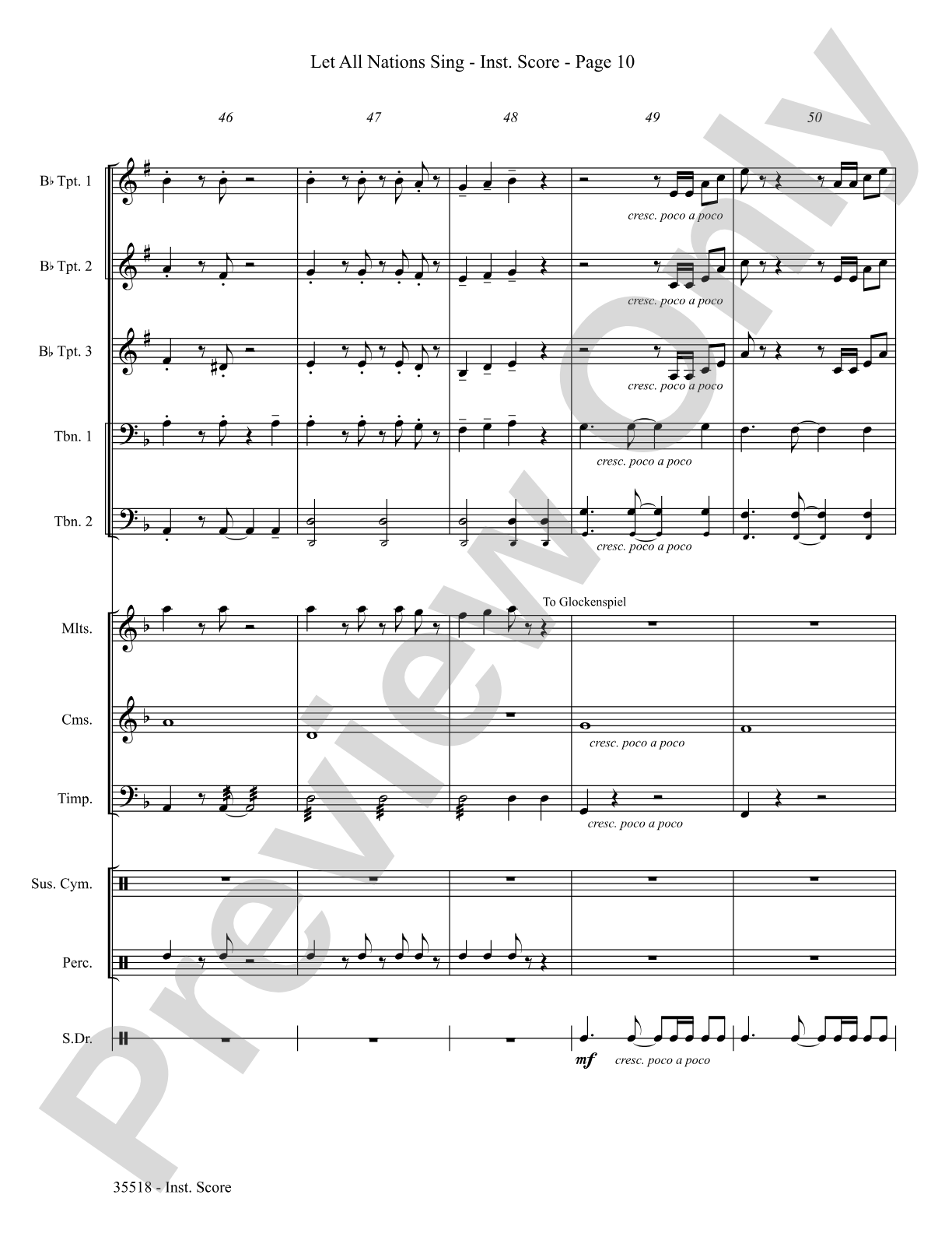 Let All Nations Sing: Choral SoundPax