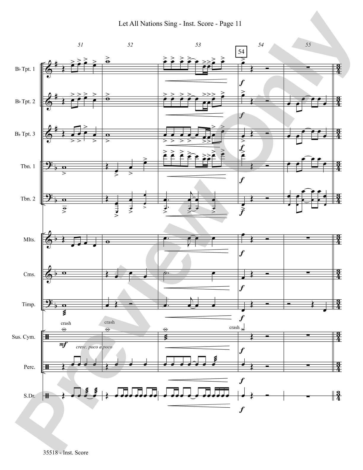 Let All Nations Sing: Choral SoundPax