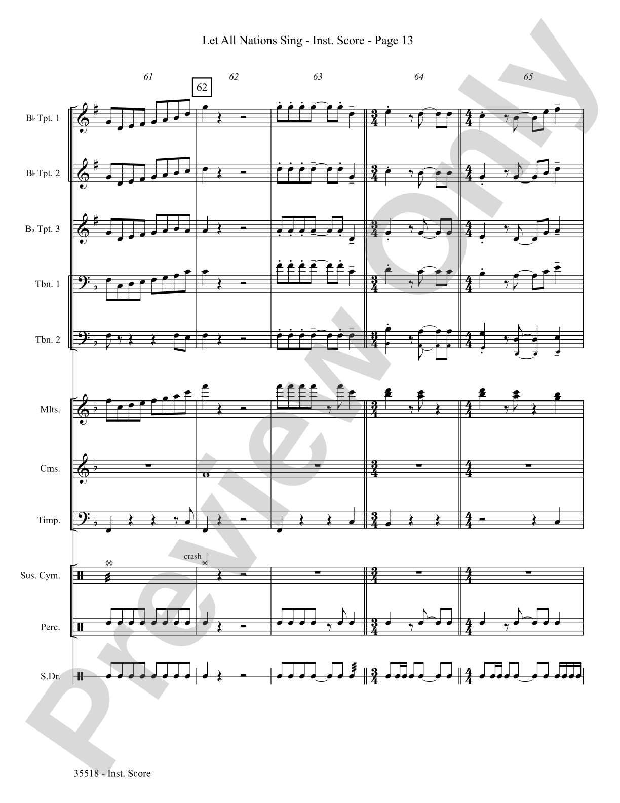 Let All Nations Sing: Choral SoundPax