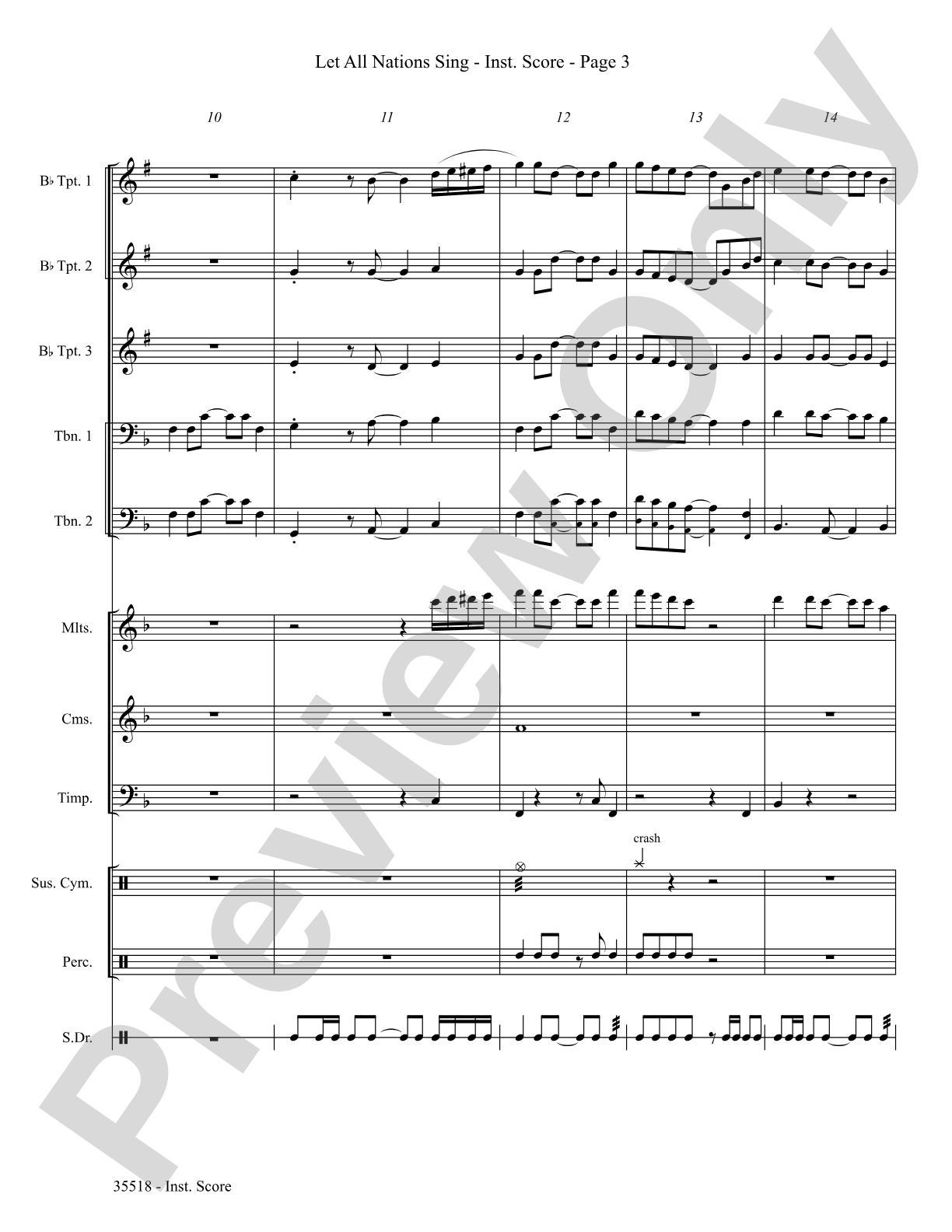 Let All Nations Sing: Choral SoundPax