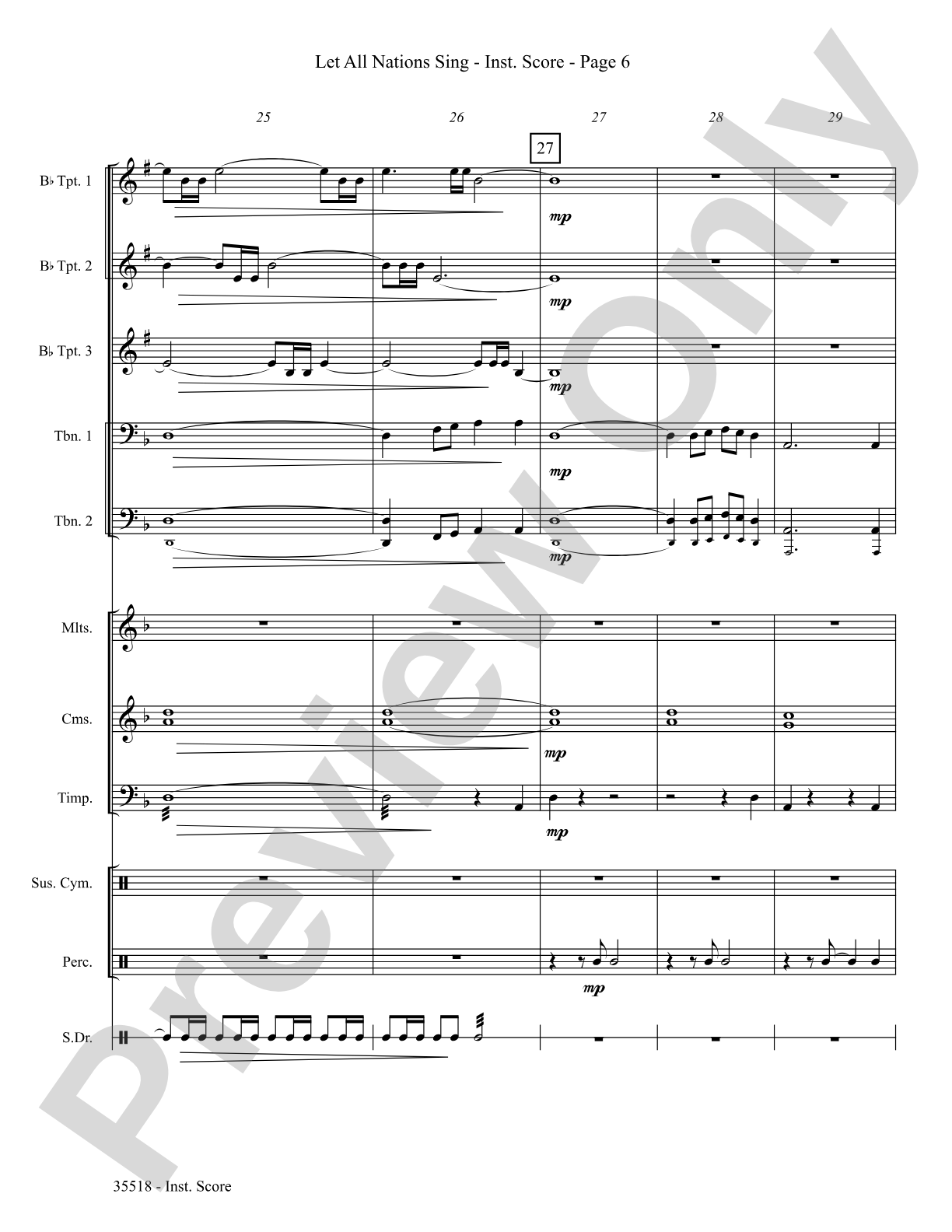 Let All Nations Sing: Choral SoundPax