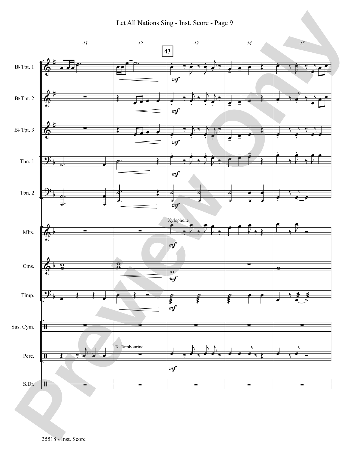 Let All Nations Sing: Choral SoundPax