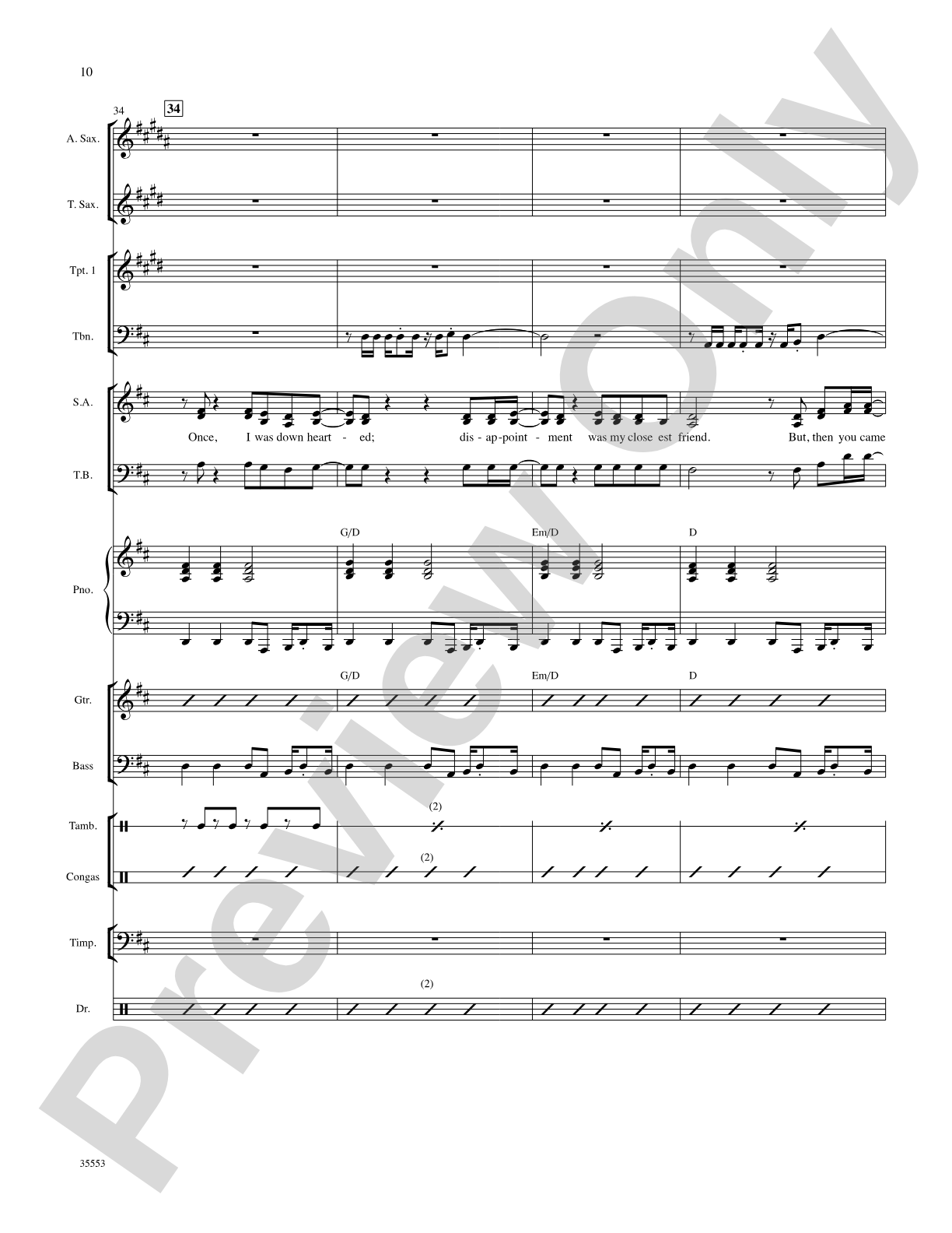 (Your Love Keeps Lifting Me) Higher and Higher: Score: Choral SoundPax