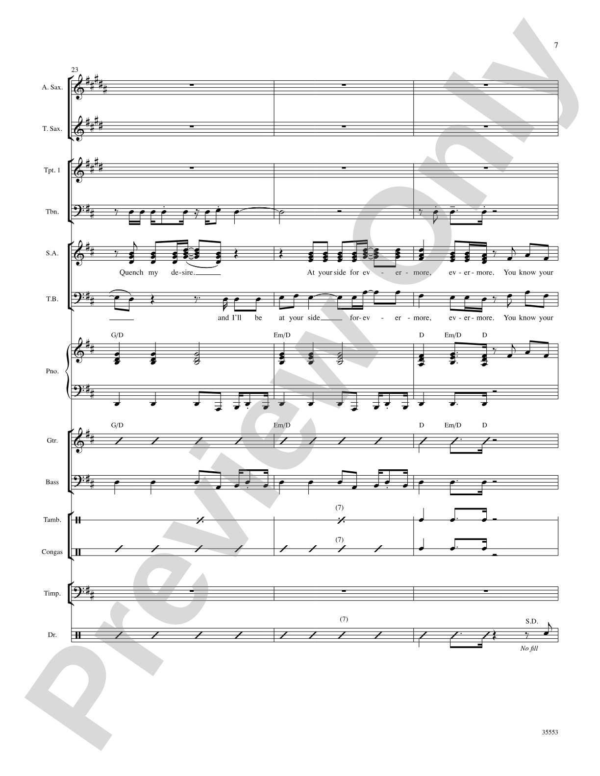 (Your Love Keeps Lifting Me) Higher and Higher: Score: Choral SoundPax