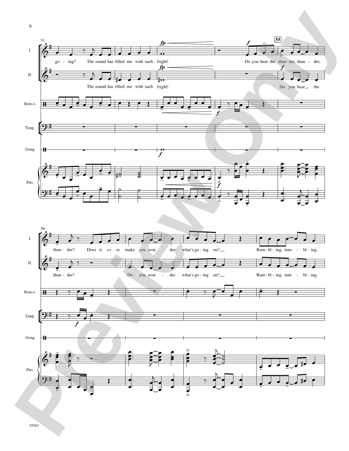 Thunder!: Choral SoundPax