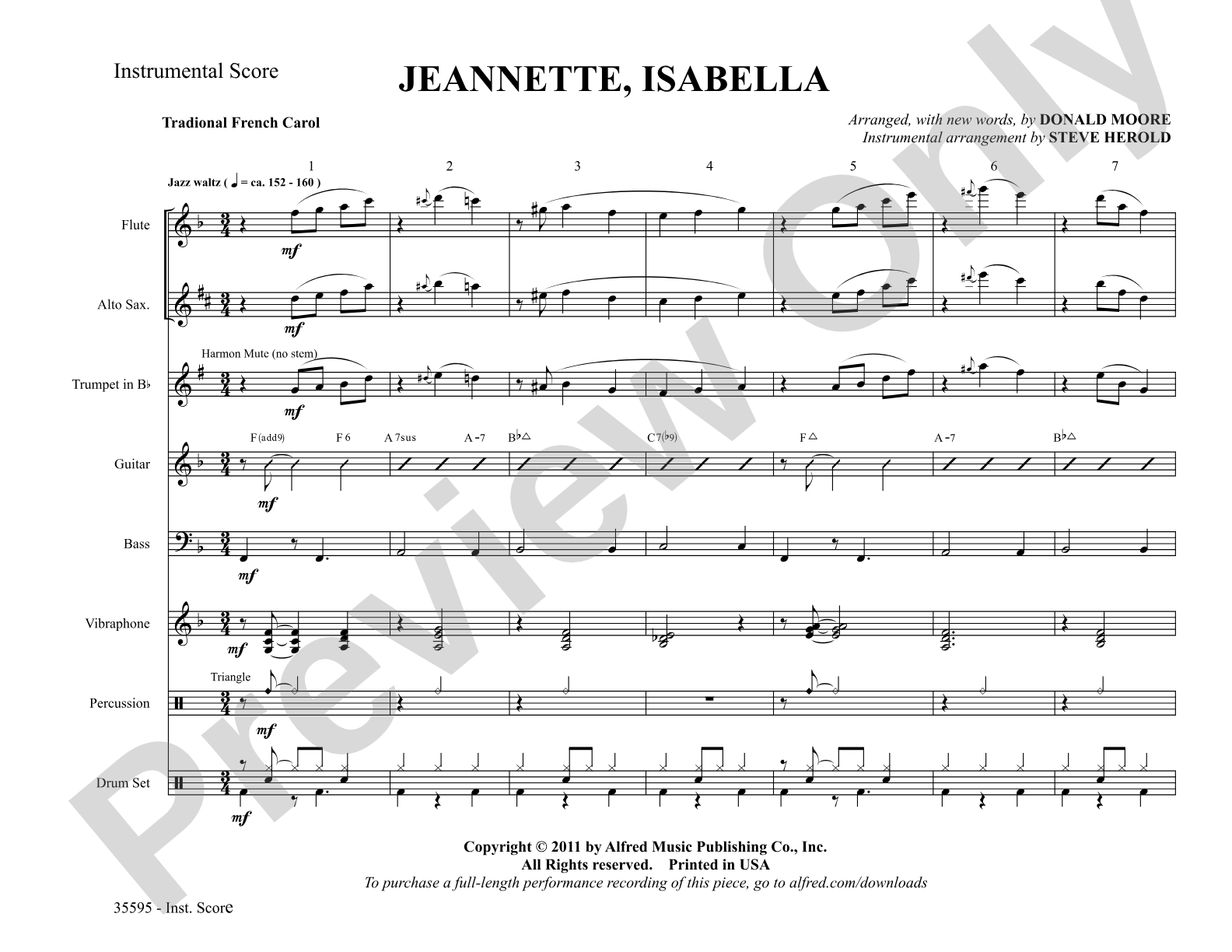 Jeannette, Isabella: Choral SoundPax