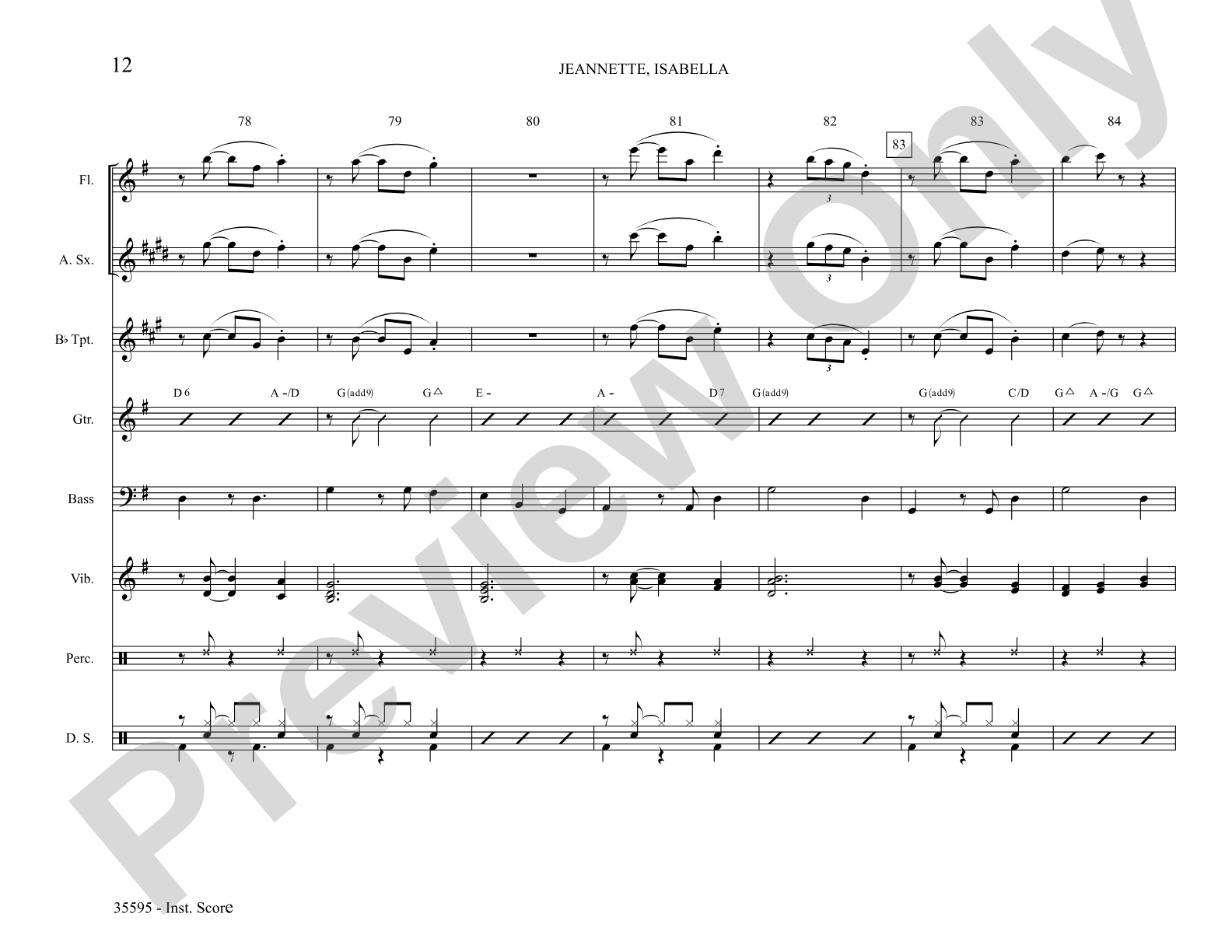 Jeannette, Isabella: Choral SoundPax