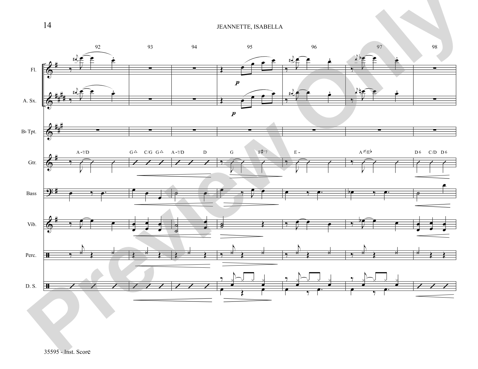 Jeannette, Isabella: Choral SoundPax