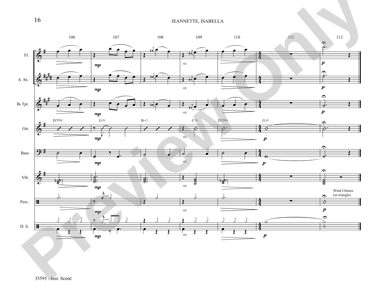 Jeannette, Isabella: Choral SoundPax