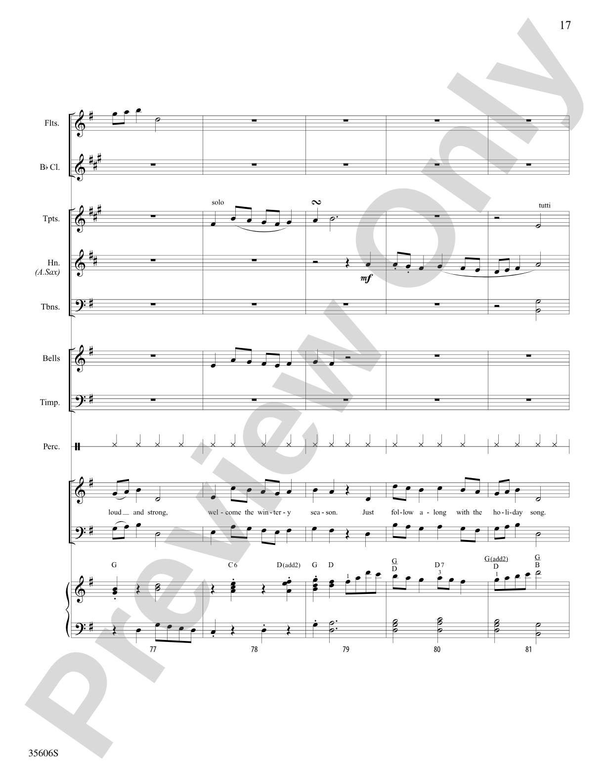 Merry Christmas, Merry Christmas (from Home Alone 2): Choral SoundPax