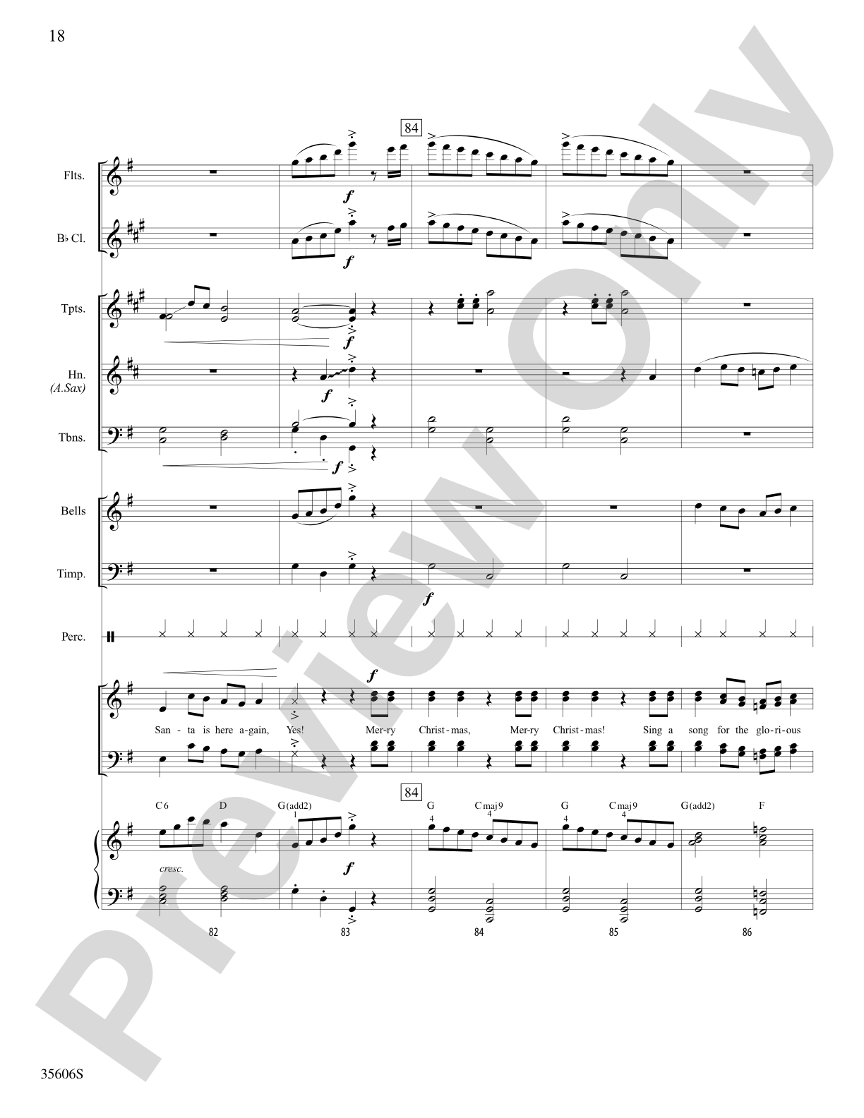 Merry Christmas, Merry Christmas (from Home Alone 2): Choral SoundPax
