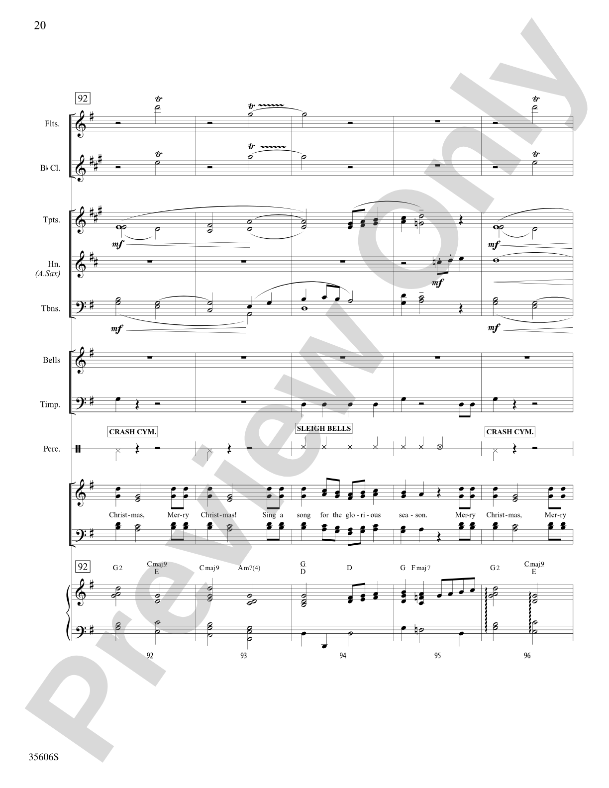 Merry Christmas, Merry Christmas (from Home Alone 2): Choral SoundPax
