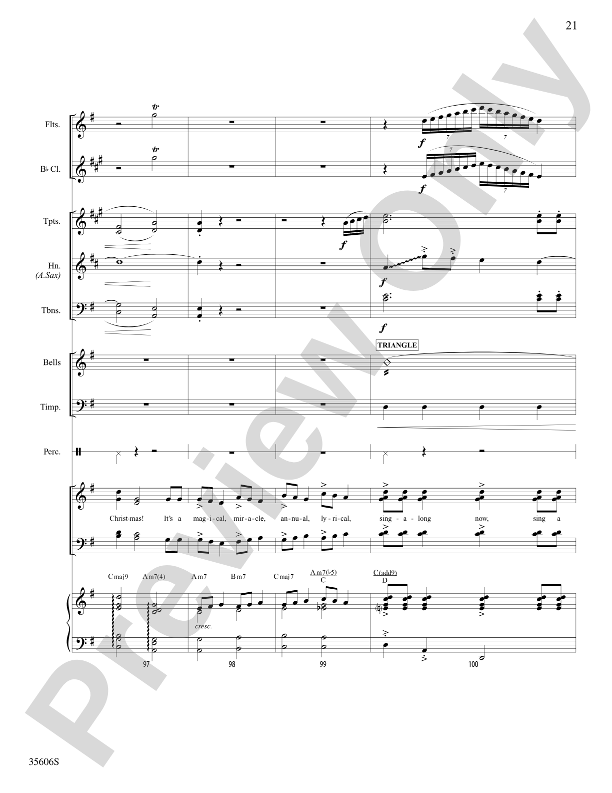 Merry Christmas, Merry Christmas (from Home Alone 2): Choral SoundPax