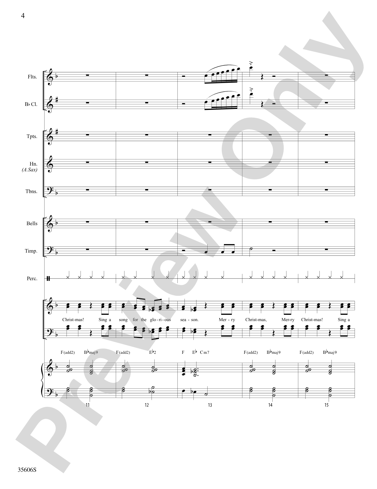 Merry Christmas, Merry Christmas (from Home Alone 2): Choral SoundPax