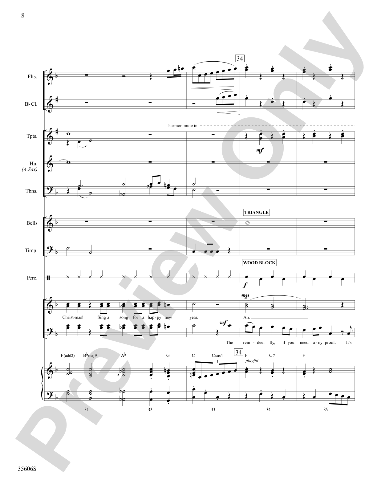 Merry Christmas, Merry Christmas (from Home Alone 2): Choral SoundPax