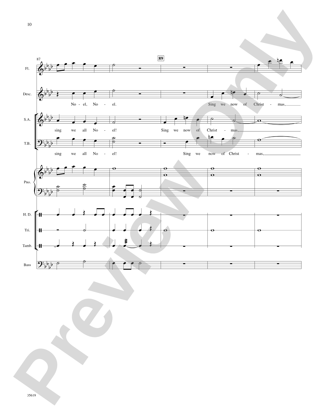 Sing We Now of Christmas: Choral SoundPax
