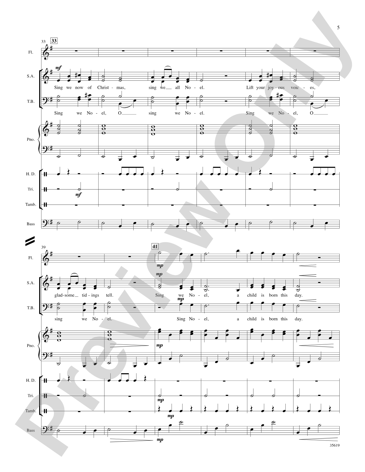 Sing We Now of Christmas: Choral SoundPax